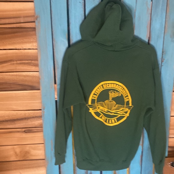 Y2K 2d Force Reconnaissance pullover hoodie sweatshirt size medium distressed - Picture 2 of 12